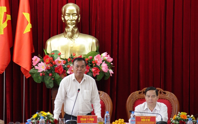 Đoàn kiểm tra Ban Chỉ đạo Trung ương làm việc với Tỉnh ủy về công tác dân tộc