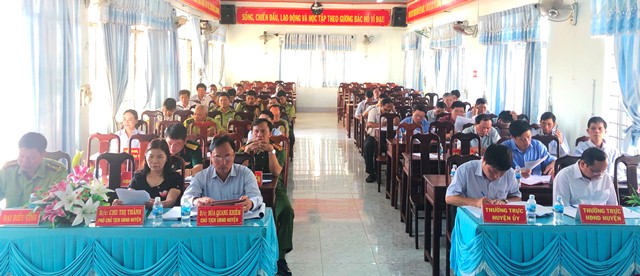 Huyện M’Đrắk tổ chức Hội nghị đánh giá công tác quản lý, bảo vệ và phát triển rừng năm 2018