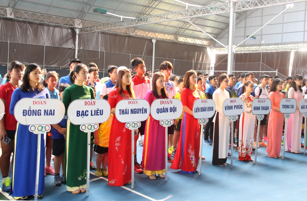 Khai mạc Giải quần vợt Vô địch năng khiếu toàn quốc năm 2019
