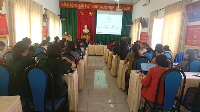 Hội Liên hiệp Phụ nữ tỉnh tổ chức Hội nghị báo cáo viên quý I năm 2019