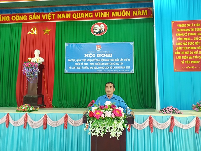 Hơn 80 cán bộ đoàn huyện Lắk học tập Nghị quyết Đại hội Đoàn