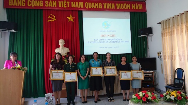 Hội nghị Ban Chấp hành Hội Liên hiệp Phụ nữ tỉnh mở rộng lần thứ 11, khóa XVI, nhiệm kỳ 2016- 2021.