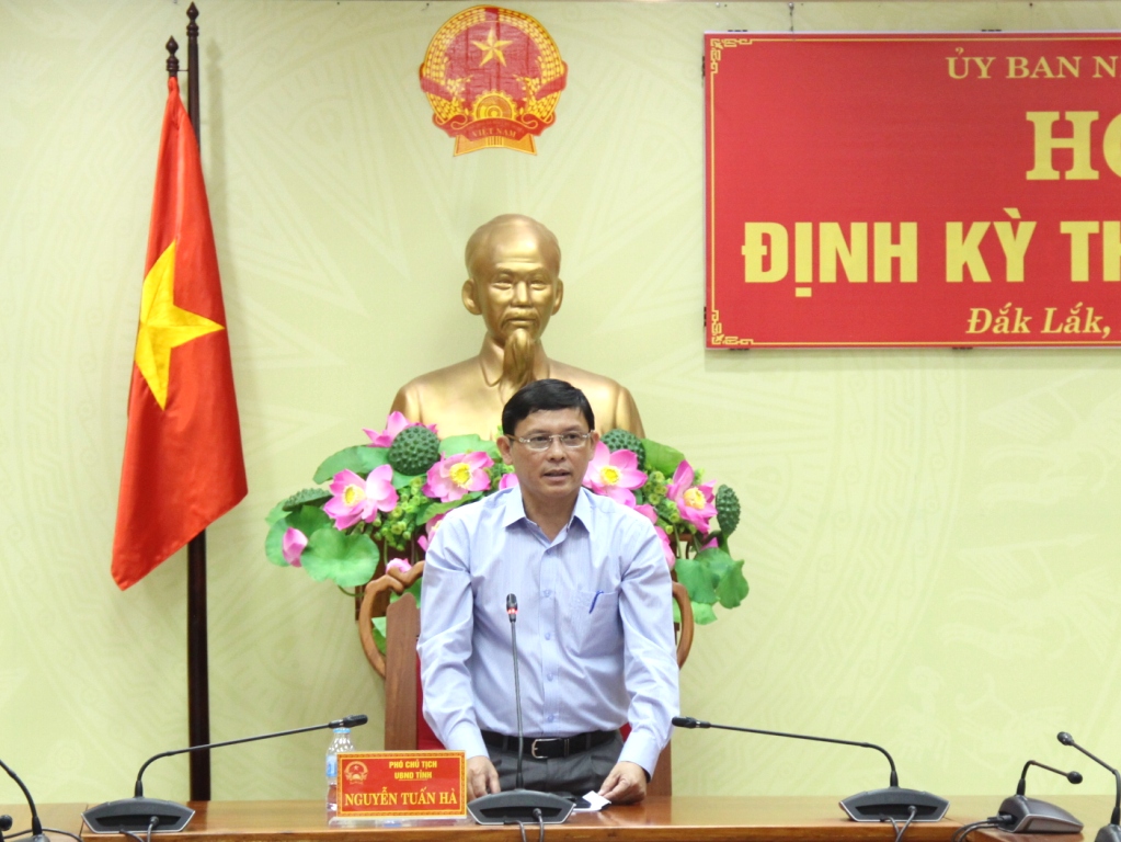 UBND tỉnh họp báo định kỳ tháng 3/2019