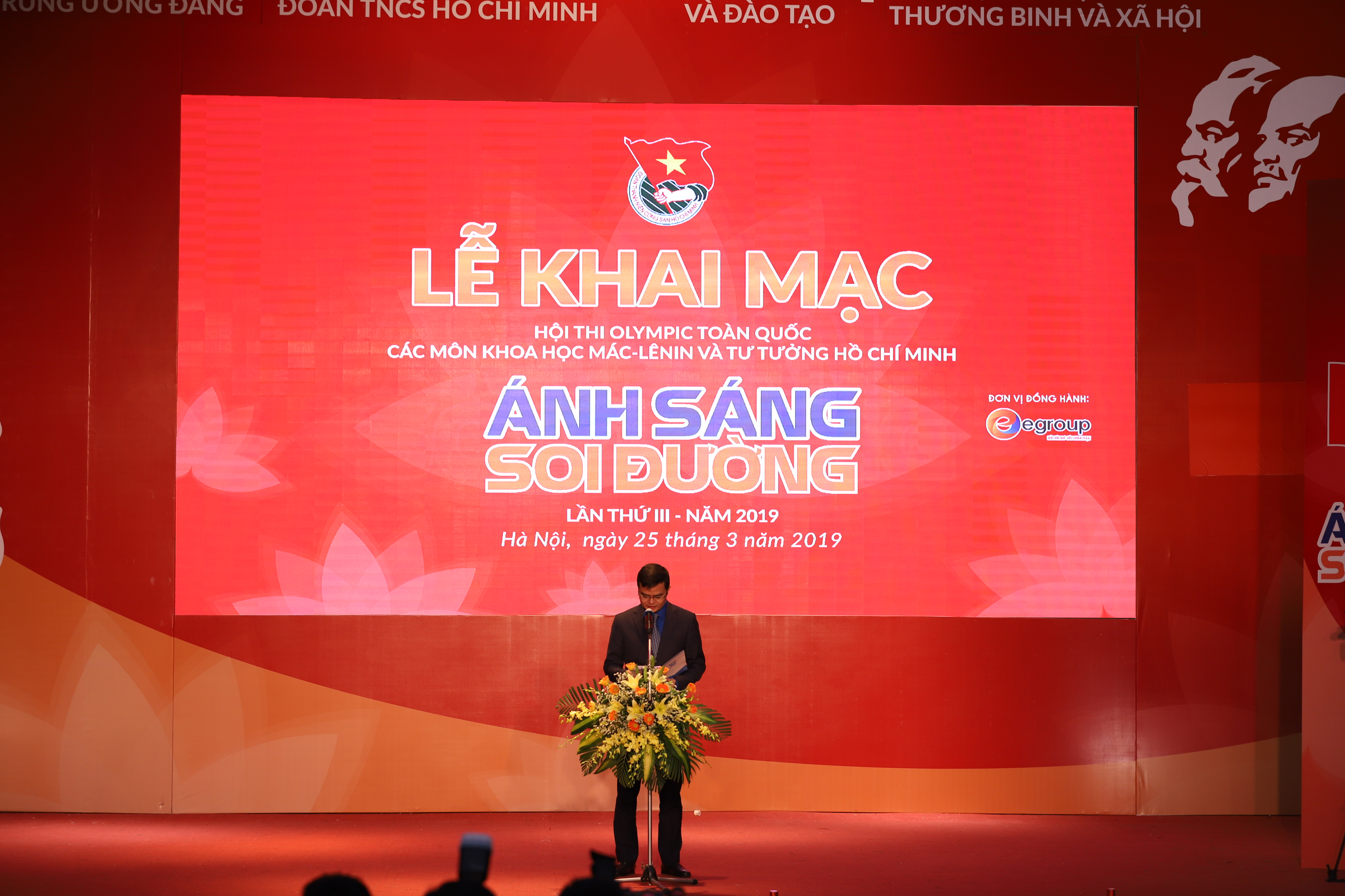 Tuyên truyền Hội thi Olympic toàn quốc năm 2019.