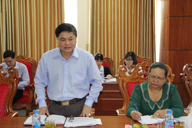 Thường trực Tỉnh ủy làm việc với Đoàn khảo sát của Tạp chí Cộng sản