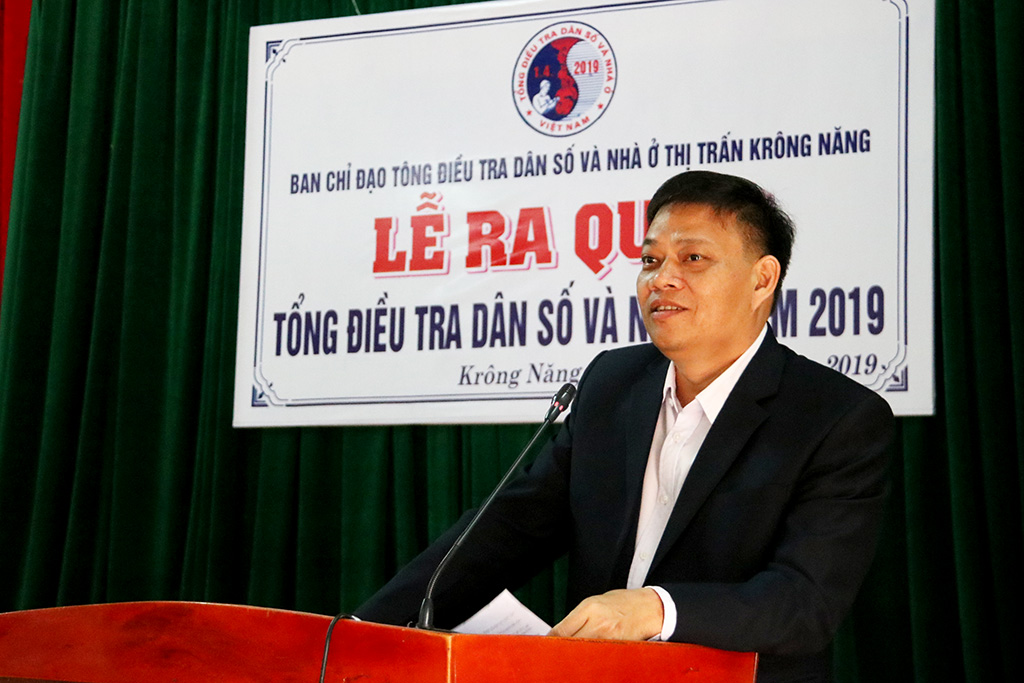 Krong Nang Township begins 2019 population and housing census