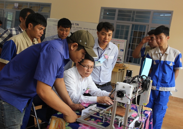 Hội thi thiết bị đào tạo tự làm cấp trường năm học 2018-2019