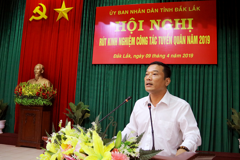 Hội nghị rút kinh nghiệm công tác tuyển quân năm 2019