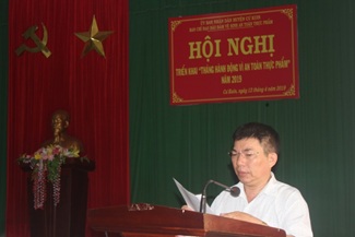 Huyện Cư Kuin triển khai tháng hành động vì an toàn thực phẩm năm 2019
