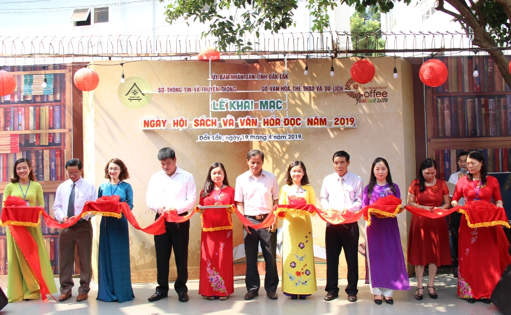 Khai mạc Ngày Hội Sách và Văn hóa đọc năm 2019 tại Đắk Lắk
