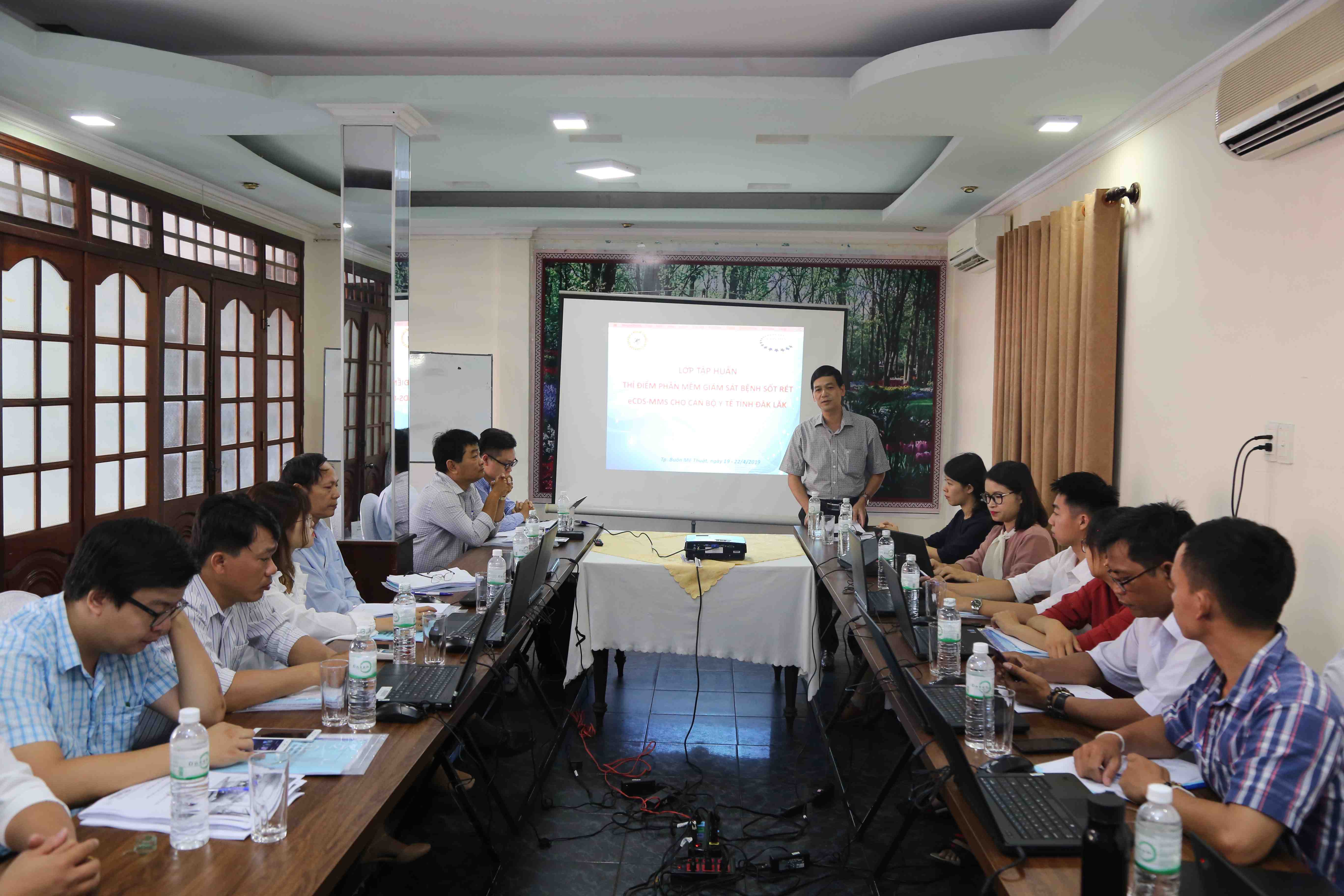 Tập huấn thí điểm phần mềm giám sát sốt rét eCDS-MMS cho ngành y tế tỉnh Đắk Lắk