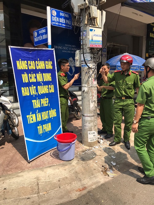 Đoàn Thanh niên Công an tỉnh đồng hành xóa quảng cáo “Tín dụng đen”