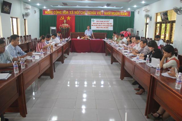 Huyện Buôn Đôn sơ kết tình hình thực hiện các chương trình mục tiêu quốc gia trong quý I/2019