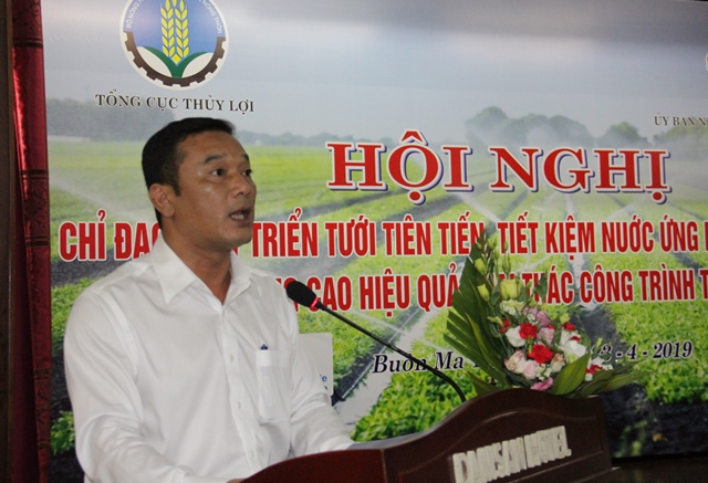 Conference on directing the development of advanced and water-saving irrigation systems to cope with droughts and improve the efficiency of irrigation work exploitation