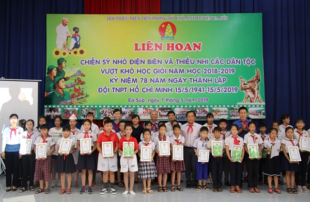 Liên hoan Chiến sỹ nhỏ Điện Biên và thiếu nhi các dân tộc vượt khó học giỏi năm học 2018–2019 huyện Ea Súp