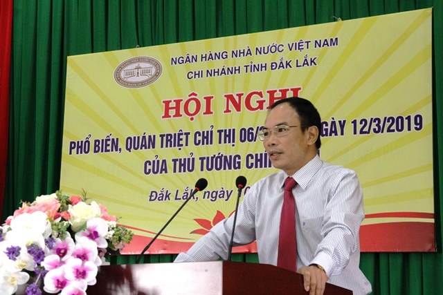 Ngân hàng Nhà nước tỉnh phổ biến Chỉ thị 06/CT-TTg của Thủ tướng Chính phủ về tái cơ cấu hệ thống Qũy Tín dụng nhân dân