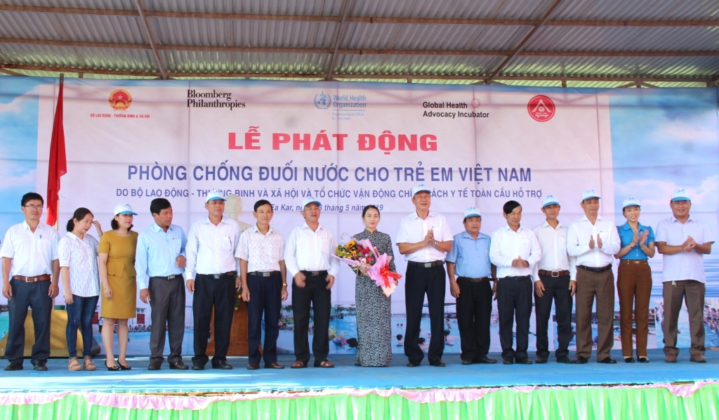 Phát động phòng, chống đuối nước trẻ em cấp tỉnh năm 2019