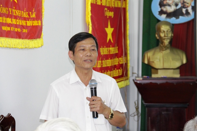 Hội Đông y tỉnh tập huấn chuyên đề “Bệnh học kết hợp nội khoa đông y”