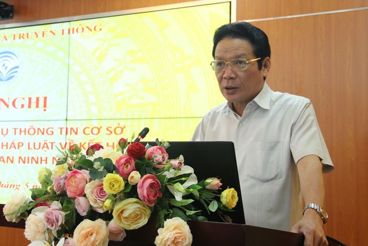 Hội nghị trực tuyến tập huấn nghiệp vụ thông tin cơ sở và bồi dưỡng chính sách, pháp luật về kết hợp kinh tế với quốc phòng, an ninh năm 2019.