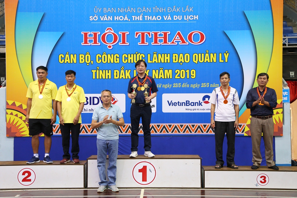 Bế mạc Hội thao cán bộ, công chức lãnh đạo quản lý năm 2019