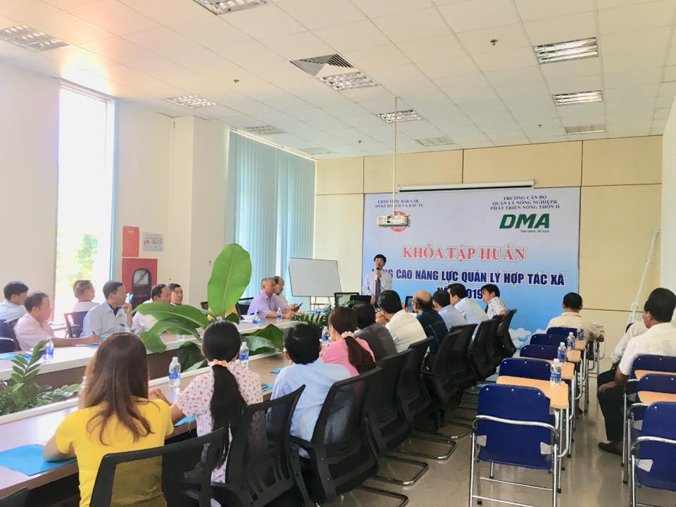 Sở Kế hoạch và Đầu tư tập huấn nâng cao năng lực quản lý hợp tác xã năm 2019