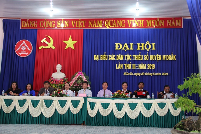 Đại hội Đại biểu các dân tộc thiểu số huyện M’Đrắk lần thứ III – năm 2019