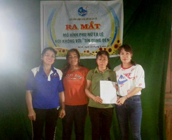 Hội Liên hiệp Phụ nữ huyện Ea Súp chung tay đẩy lùi tín dụng đen