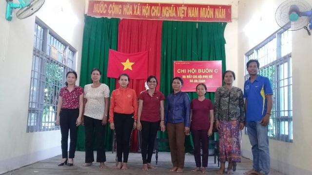 Ra mắt Mô hình “Chi hội phụ nữ 3 an toàn’’ tại Buôn C, thị trấn Ea Súp