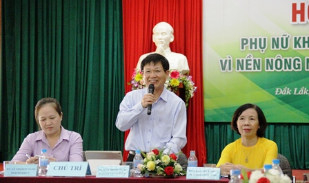 Hội thảo “Phụ nữ khởi nghiệp sáng tạo vì nền nông nghiệp xanh, bền vững”