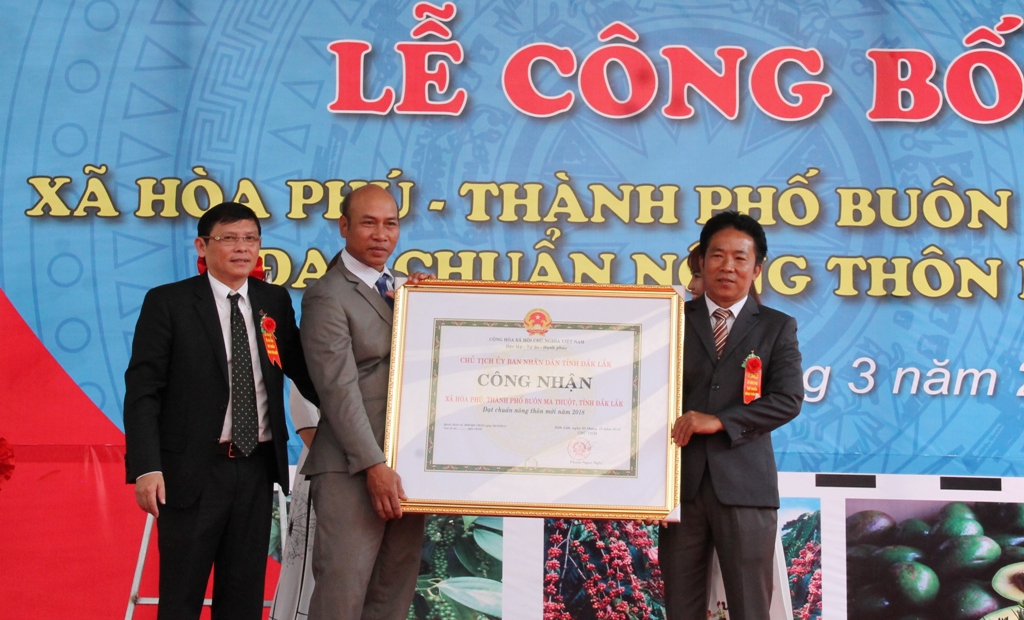 Thành phố Buôn Ma Thuột hoàn thành nhiệm vụ xây dựng nông thôn mới