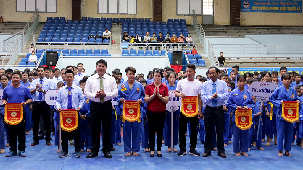 Hơn 200 vận động viên tham gia Giải Vovinam vô địch các lứa tuổi tỉnh Đắk Lắk năm 2019
