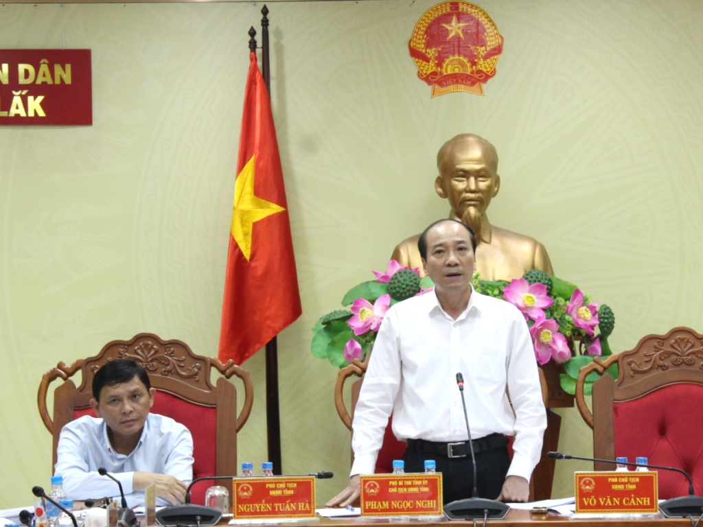 UBND tỉnh họp thông qua các nội dung trình Kỳ họp thứ 8, HĐND tỉnh khoá IX