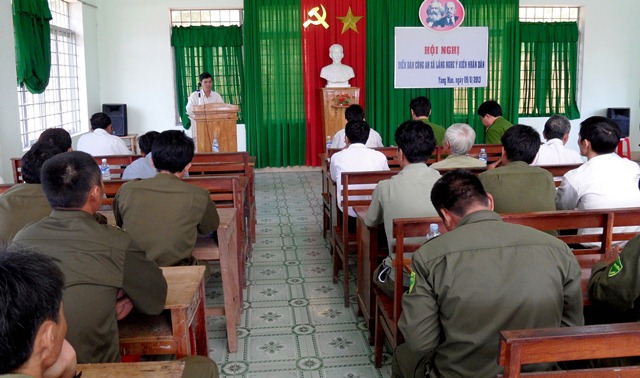 Xã Yang Mao, Krông Bông giữ vững địa bàn “Trắng ma túy”