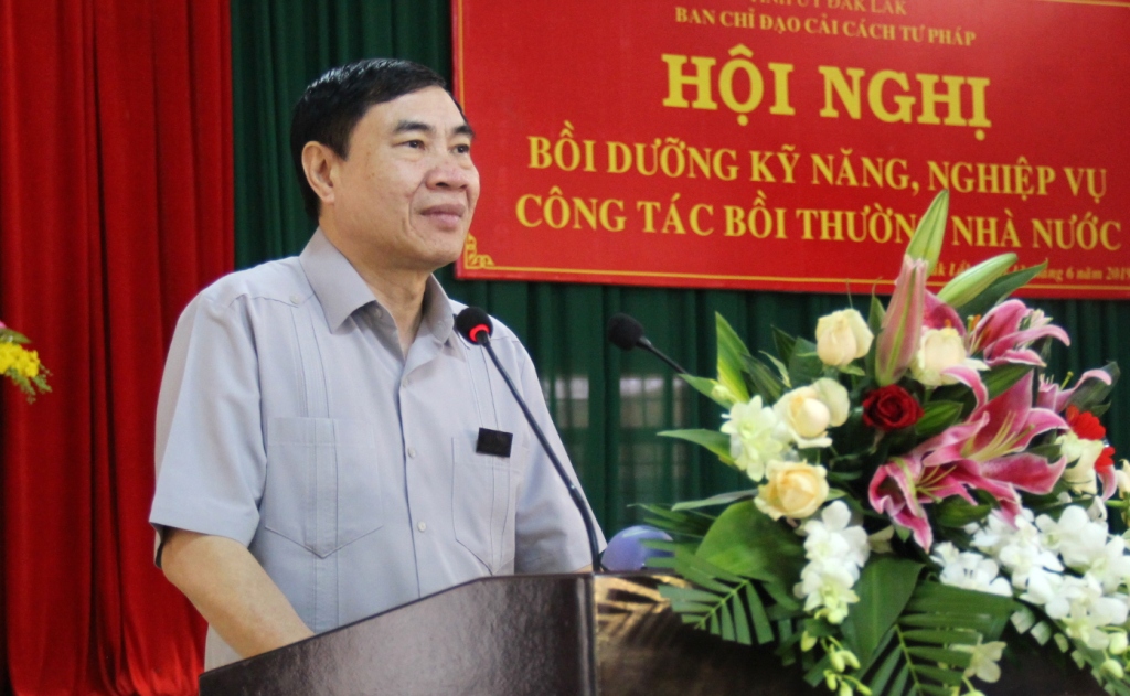 Hội nghị bồi dưỡng, kỹ năng, nghiệp vụ công tác bồi thường Nhà nước