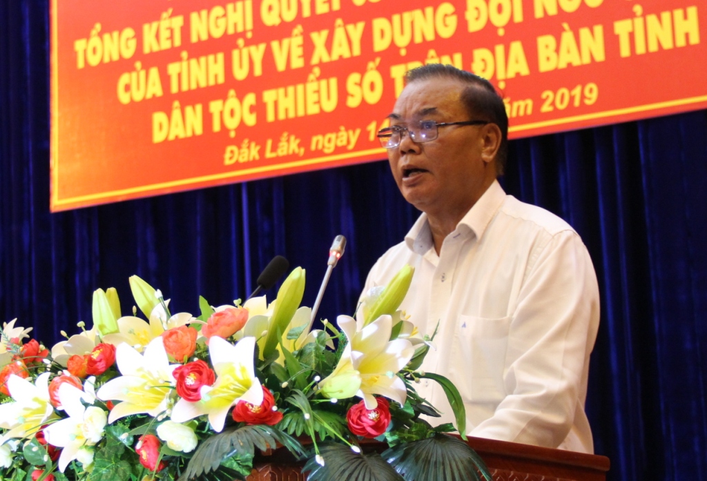 Tổng kết công tác xây dựng đội ngũ cán bộ dân tộc thiểu số trên địa bàn tỉnh