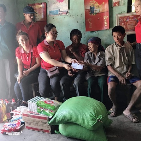 Hội từ thiện Hành trình đỏ huyện M'Đrắk : Thăm tặng quà gia đình khó khăn tại xã Cư M’ta