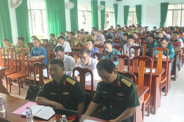 Huyện Buôn Đôn: Khai mạc huấn luyện lực lượng tự vệ năm 2019