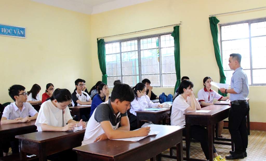 98,85% thí sinh đến làm thủ tục dự thi THPT Quốc gia 2019