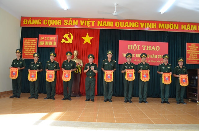 Hội thao Thể dục thể thao BĐBP tỉnh Đắk Lắk năm 2019