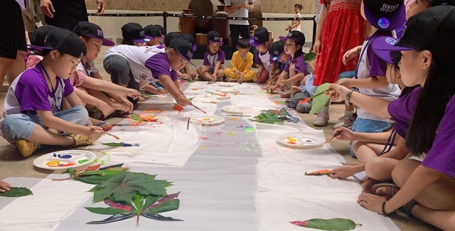 Hơn 100 em thiếu nhi tham gia vẽ tranh hưởng ứng “Ngày Gia đình Việt Nam 28/6”