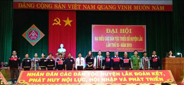 Đại hội đại biểu các dân tộc thiểu số huyện Lắk lần thứ 3 năm 2019