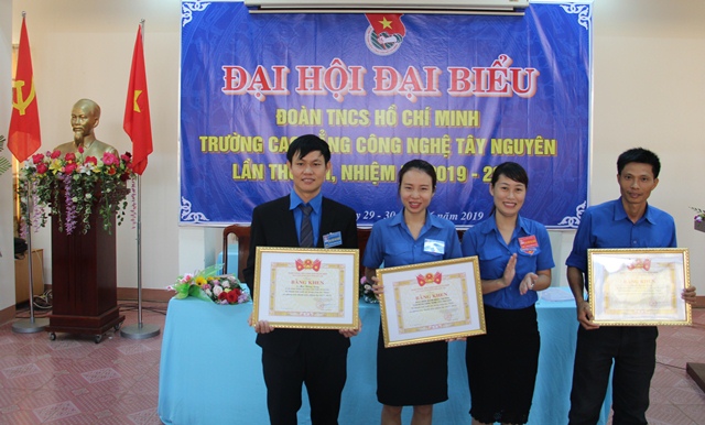 Đại hội đại biểu Đoàn TNCS Hồ Chí Minh Trường Cao đẳng Công nghệ Tây Nguyên lần thứ XVI, nhiệm kỳ 2019 - 2022