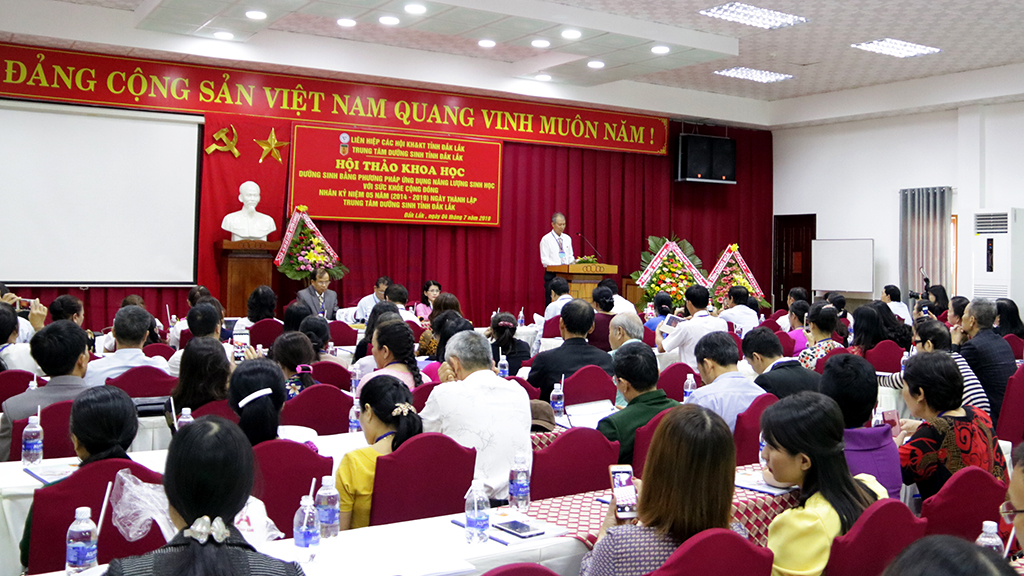 Hội thảo khoa học Dưỡng sinh bằng phương pháp ứng dụng Năng lượng sinh học với sức khỏe cộng đồng