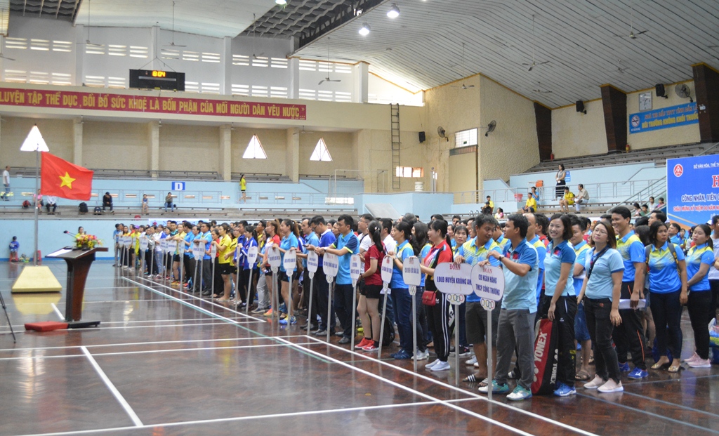 Khai mạc Hội thao Công nhân, viên chức, lao động năm 2019