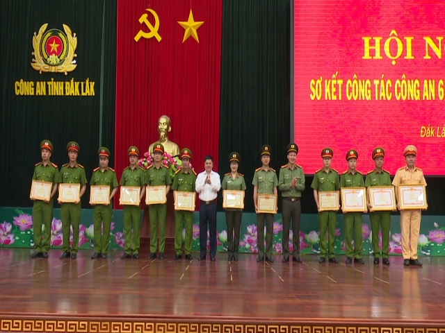 Công  an tỉnh Đắk Lắk sơ kết công tác 6 tháng đầu năm 2019