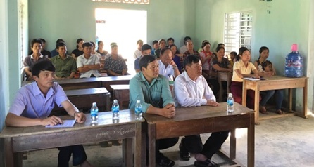 Huyện M'Đrắk khai giảng lớp dạy nghề nông thôn năm 2019