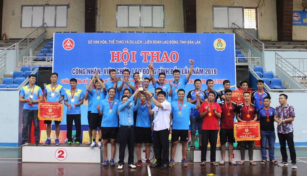 Bế mạc Hội thao Công nhân, viên chức, lao động năm 2019