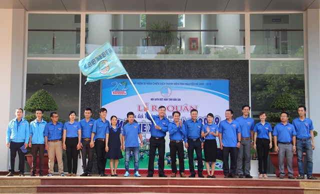 Ra quân Chiến dịch Thanh niên tình nguyện Mùa hè xanh năm 2019