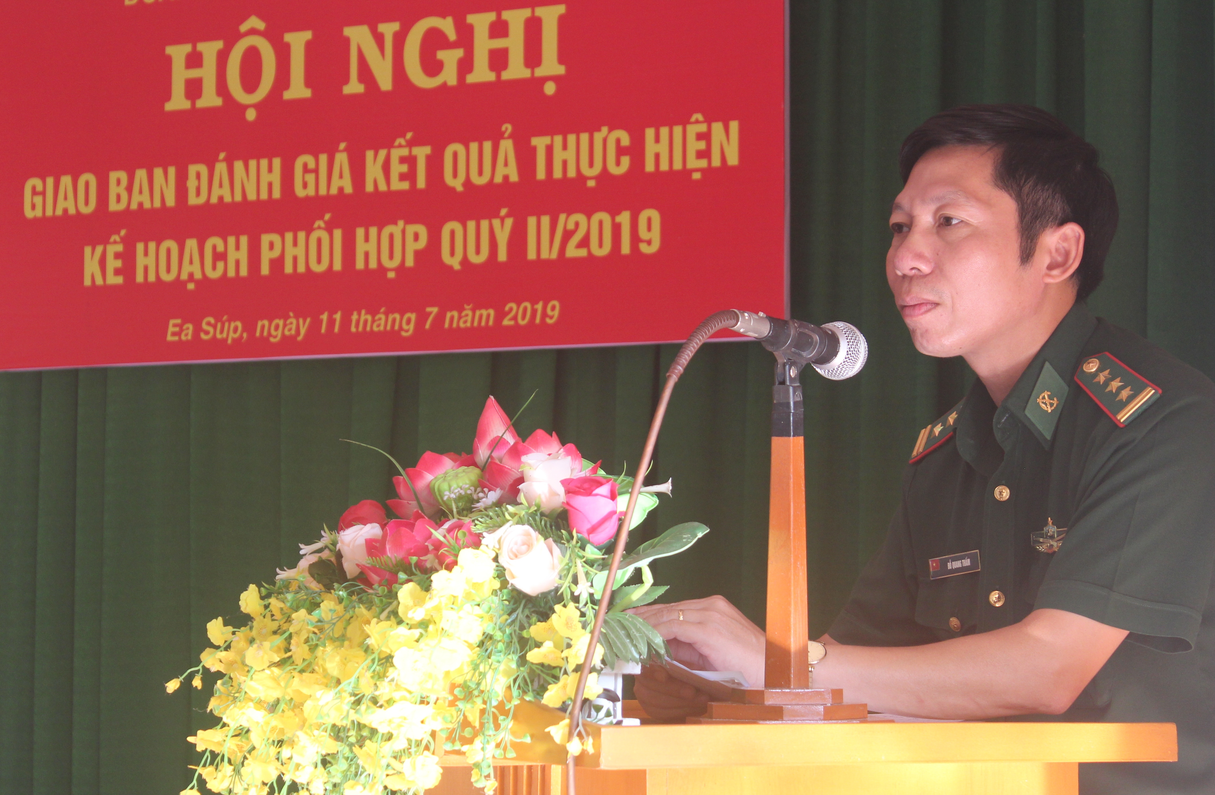 Nâng cao công tác phối hợp trên địa bàn khu vực biên giới