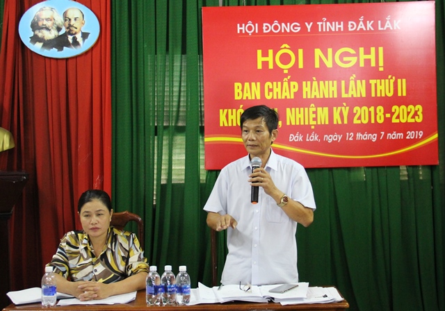 Hội Đông y tỉnh sơ kết hoạt động 06 tháng đầu năm 2019